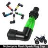 Durable Motorcycle Flash Spark Plug Cap Motorcycle Ignition Spark Plug Cap Flashing Spark Plug Cap For Motorbike Electric Bike