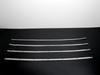 BRIGHTZ Finitura Acciaio Inossidabile Placcato Stampi Paraurti Anteriore per Honda Aqua NHP10 NHP P10 10 21582 Ultra-Specchio (Set da 4 pezzi) (Modello recente) [FBUM-MOL-004]