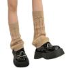 Women's Leg Warmer Knitted Flared Leg Sleeve Summer Students Girls JK Foot Cover