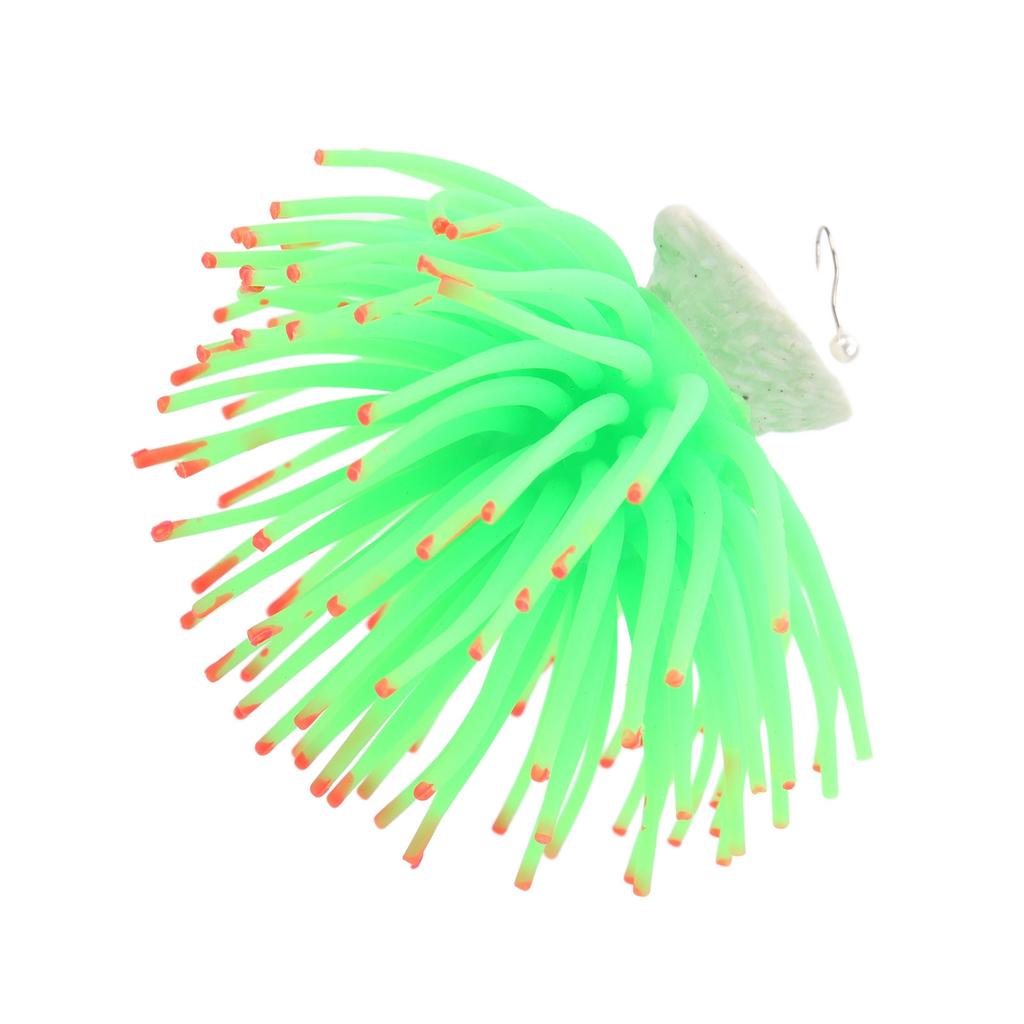 Simulation Luminous Coral Safe Beautiful Durable Coral Decoration for Fish TanksGreen