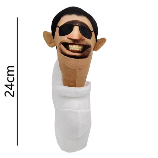 Skibidi Toilet Stuffed Plush Doll Toys Collectible Gifts for Kids Fans Adults Birthday Anime Game Figure Titan TV Man Cameraman