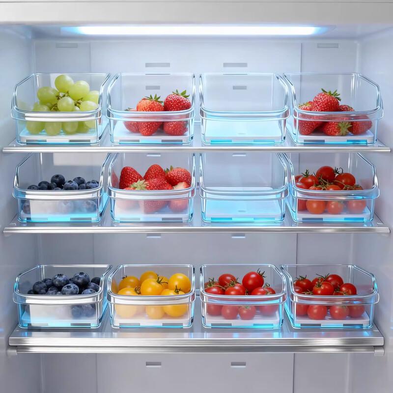 Jiadu Refrigerator Food Organizer Box