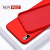  Liquid Silicone Case For iPhone  16 15 14 13 12 11 Soft Candy Cover For iPhone X XS Max XR SE Thin Shockprooof Funda
