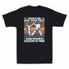Touch Me And Your First Taekwondo Lesson Is Free Funny Men's T-Shirt Black Tee