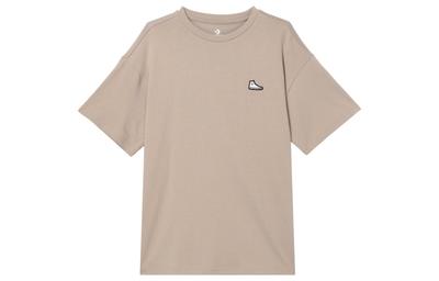 Converse SNEAKER PATCH T Shirt Unisex Brown 10025397-A16