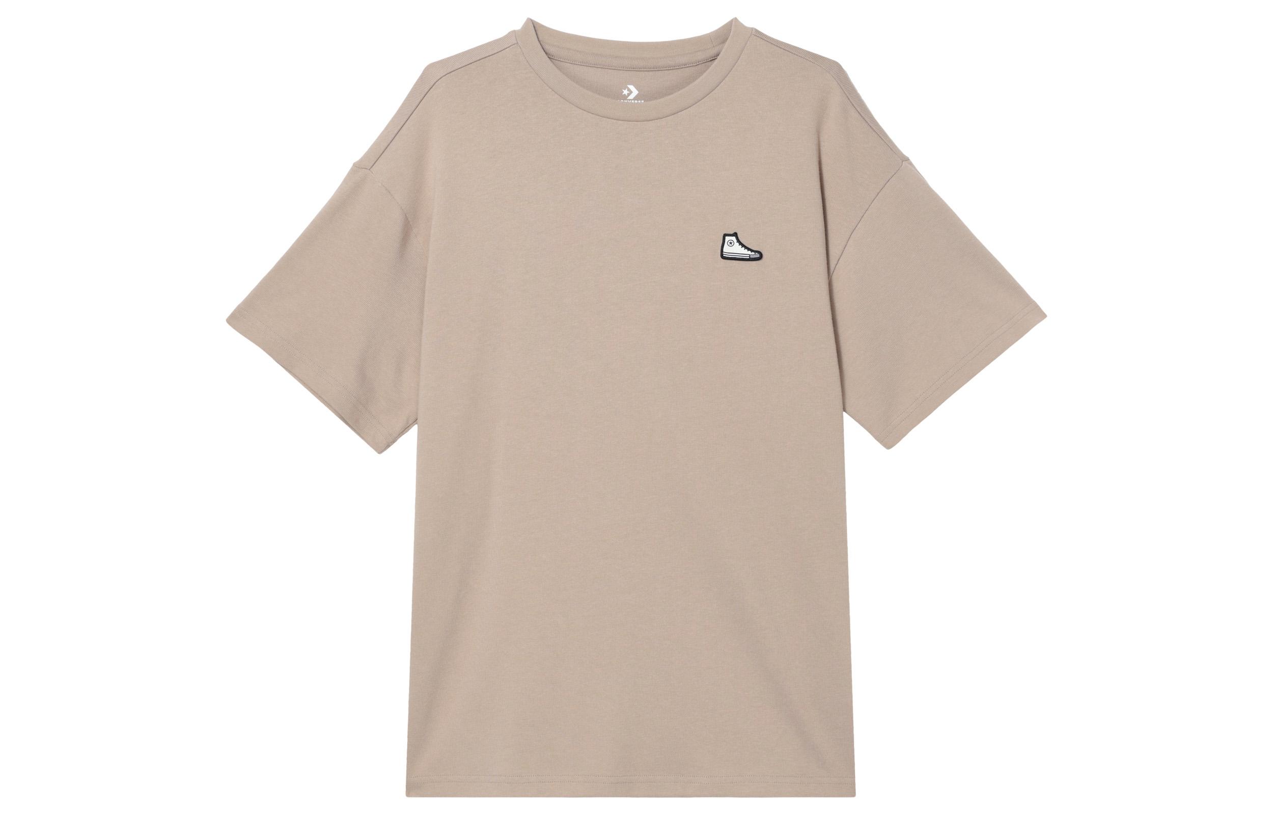 Converse SNEAKER PATCH T Shirt Unisex Brown 10025397-A16 S