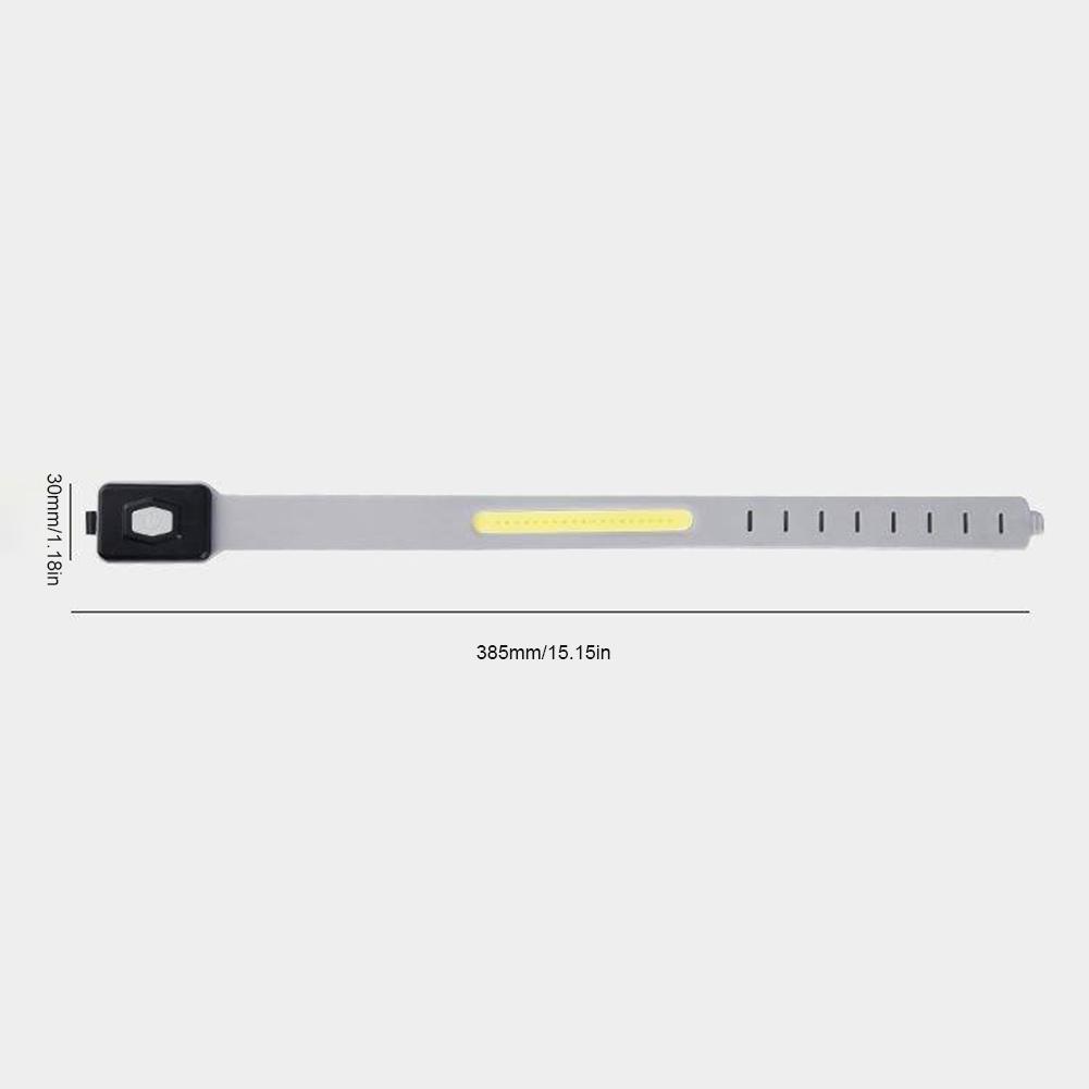 Night Running Armband LED Light COB Night Armband Lamp 3 Gear LED Outdoor Sport Light USB Rechargeable for Night Running Cycling