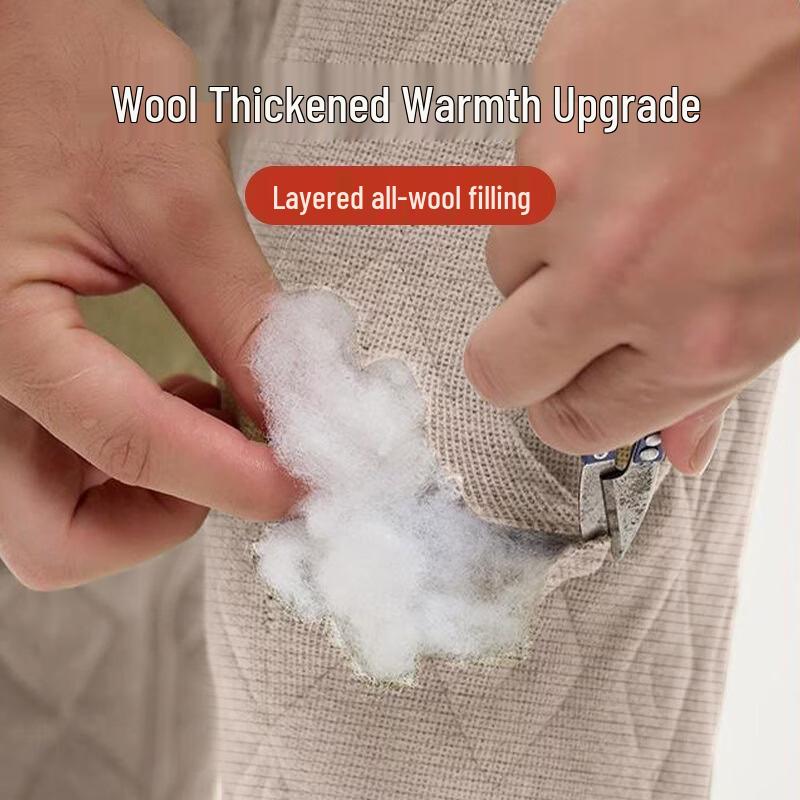 Yalu Men's Fleece-Lined Thermal Base Layer Pants