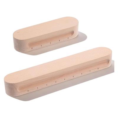 A25F-Ideal For Fabric Flattening And Ironing, 2-Pack Beech Wood Tailor Clapper, 12" And 7" Sizes For Sewing And Quilting