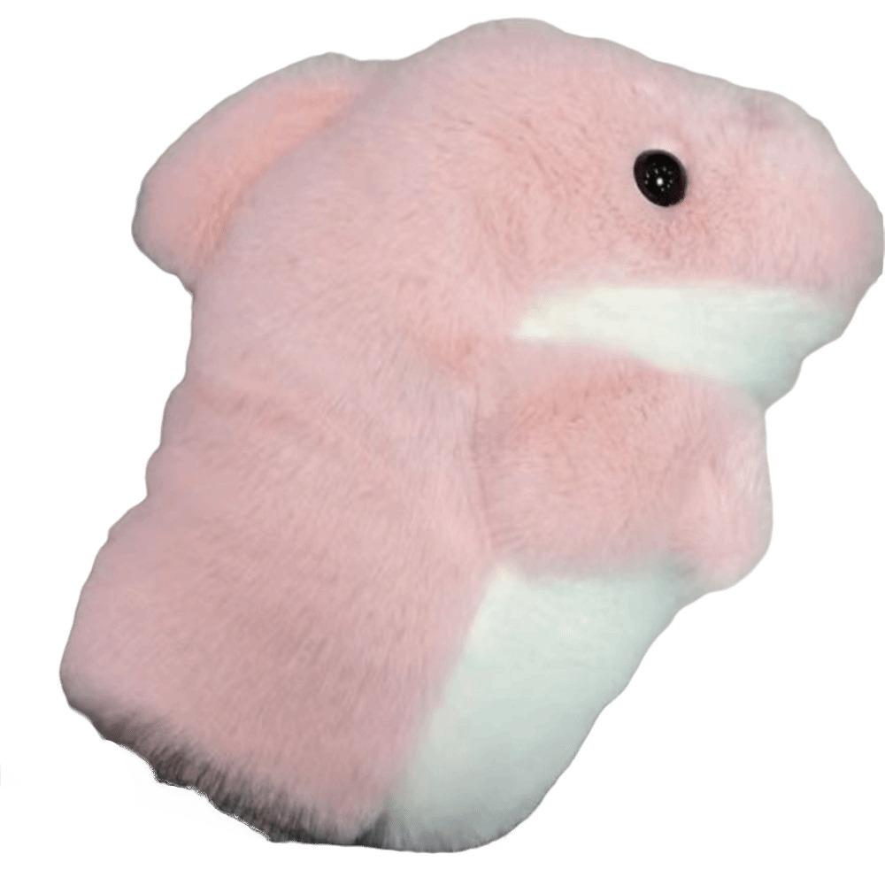 Pink Grey Plush Shark Hand Puppet Cartoon Shark Early Education Educational Toys Imaginative Play Storytelling Plush Doll Gift