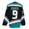 Maglia Retro da Hockey su Ghiaccio da Uomo con Numero Ricamato 15 Uniforme Personalizzata per Squadra Allenamento Abbigliamento Casual