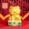 Cute Cartoon Pixiu Jade Seal Figurine, Pixiu Desktop Decoration Planner