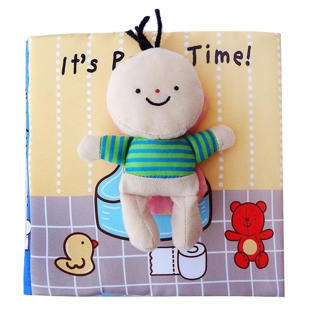 

Детские игрушки-книжки, тканевая книжка для ванны, горшок, образовательная деятельность, дети познают чтение, игрушка-головоломка, книга-головоломка, От 0 до 3 лет