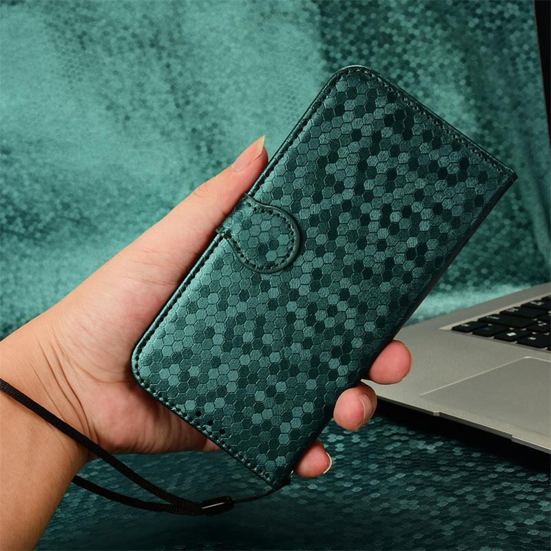 For Motorola Moto X70 Air Pro Cover Flip Point Wallet Case Anti drop Stand Protection Case for Moto X70 Air Pro Phone Case For X70 Air Pro зелёный