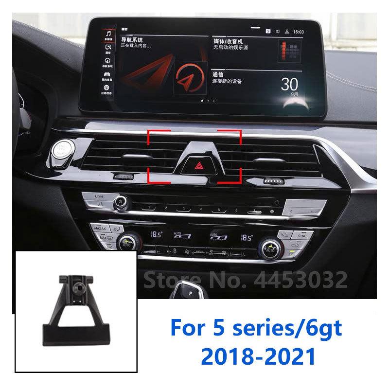 17mm Speciale Houders voor BMW 5 Serie G30 G31 F10 F11 6GT G32 Autotelefoonhouder GPS Ondersteunende Vaste Beugel Accessoires 2011-2021