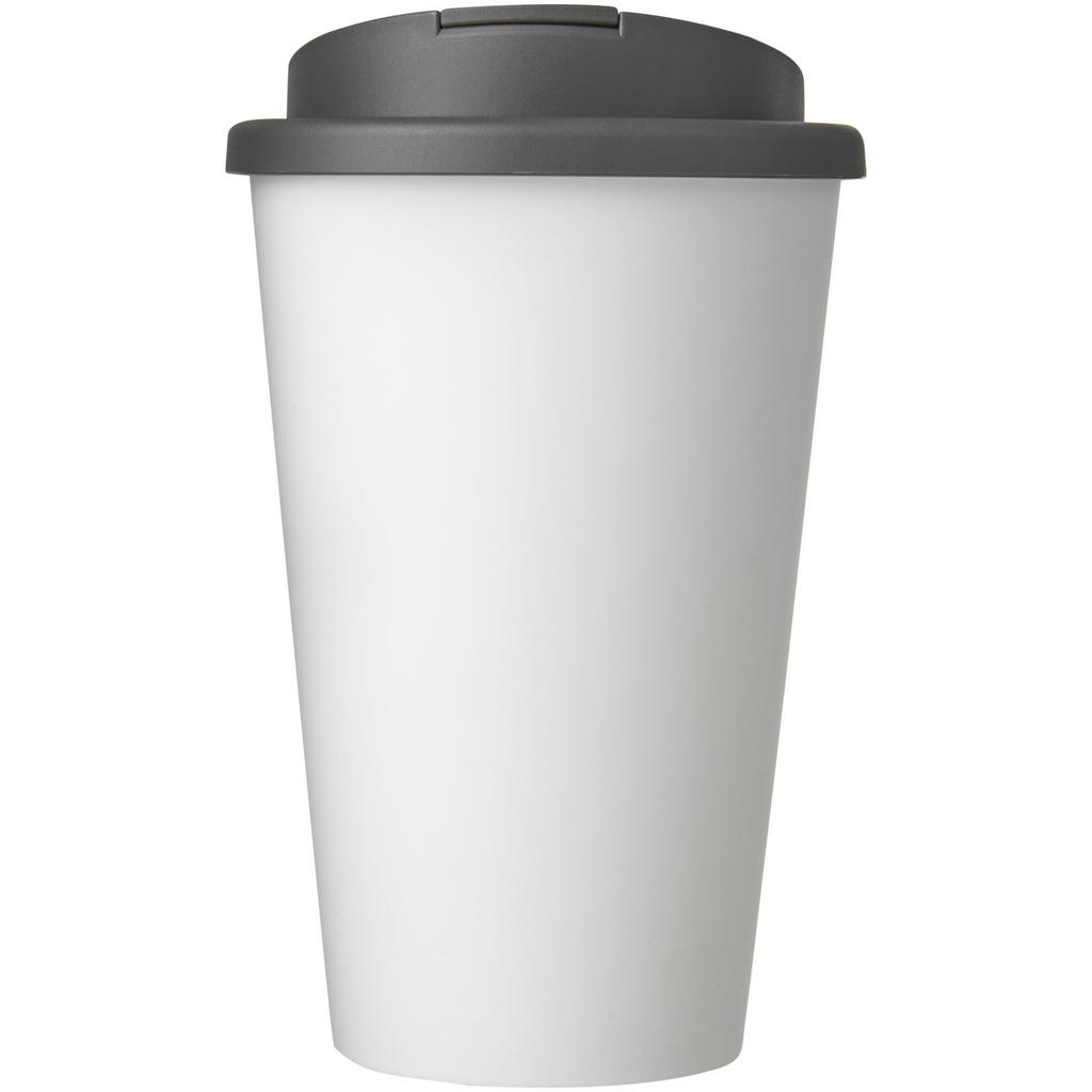 Americano 350 ml tumbler with spill-proof lid White