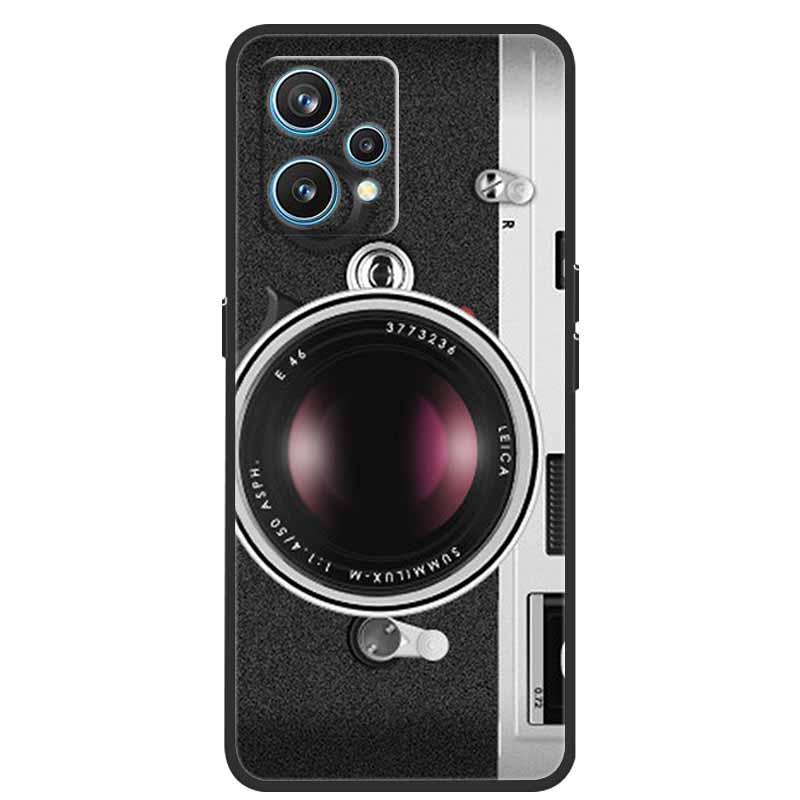 For Realme 9 Case RMX3521 Shockproof Soft silicone TPU Back Cover For Realme9 4G Phone Cases Realme 9 6.4 inch Cute Cartoon Bag
