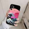 G-Great Wave Off Kanagawa Phone Case For Samsung Galaxy A73,A72,A71,A70,A53,A52,A51,Others Soft Black Cover