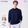 Mind Bridge Men's Premium Cashmere Crew Neck Pullover