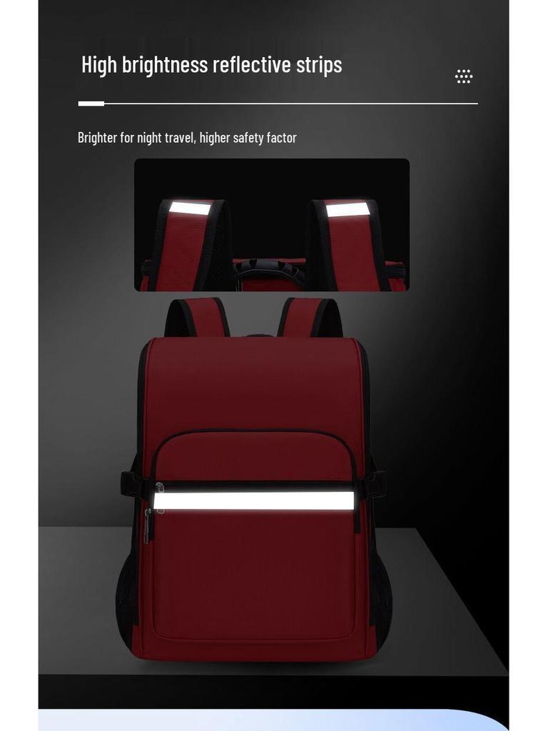 Large Household Cleaning Tool Backpack - Double Shoulder, Ideal for Home Appliance Repair and Storage