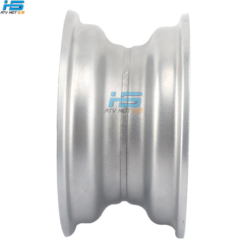 Voiturette de plage ATV Little Bull avec pneus de 6 pouces, 17 dents, jantes en acier argenté 13X5.00-6