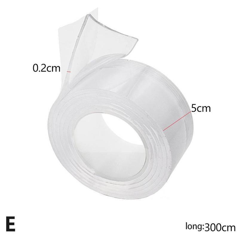 Magic Tape Transparent Multi function Nano Washable Adhesive double side tapes