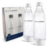 SodaStream Fuse Bottle for Carbonators 2 Pieces White, For Carbonating Water