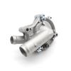 #536V Motorcycle Cooling Water Pump for Honda BROS STEED 400 STEED 600 STEED400 STEED600 (silver)