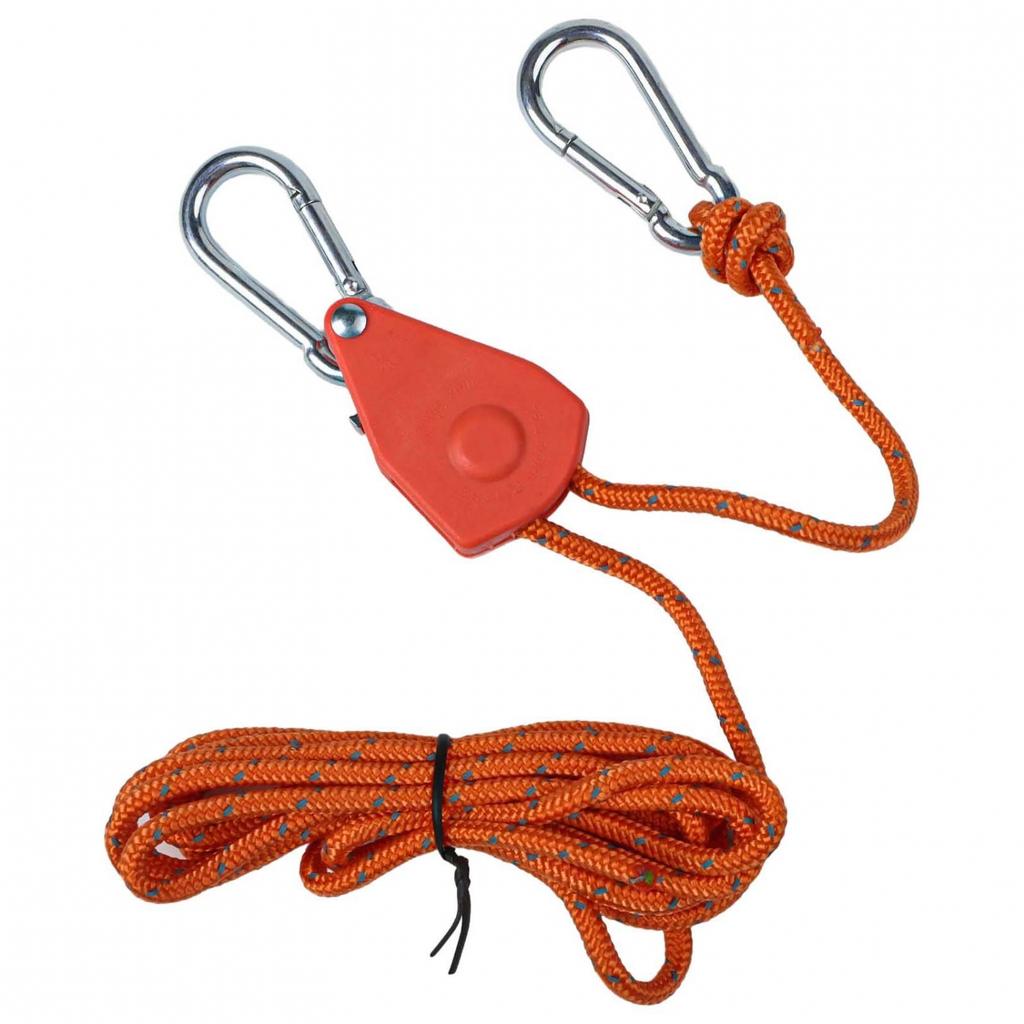 Windproof Rope for Camping Canopy Tent Adjustable Lanyard 4mm Diameter