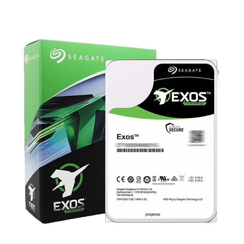 Seagate Exos Enterprise 12TB 3.5-inch SATA Hard Drive