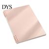Durable Planner for Home A5 Spiral Notebook, Lined /Horizontal Grid/Blank Inner Page, Bound School Morandi Solid Color Cover Sketchbook Office