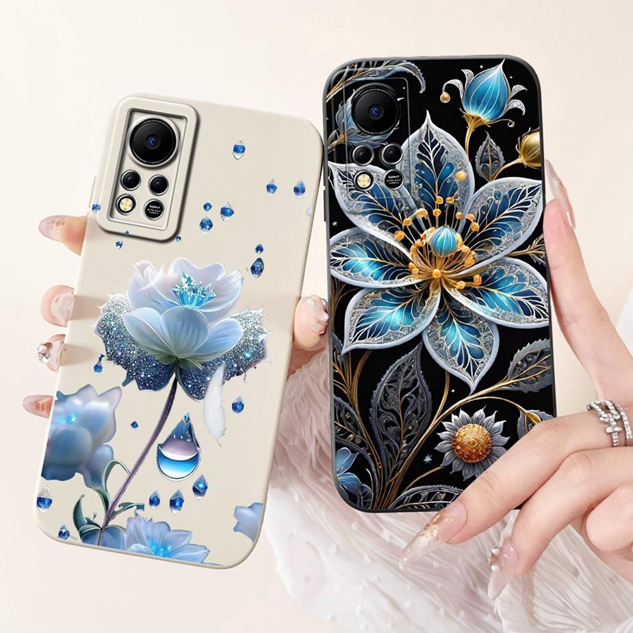 For Infinix Hot 11s NFC Case New Fashion Candy Painted Cover Silicone Case For Infinix Hot 11S X6812 X6812B Hot11s NFC Soft Bags
