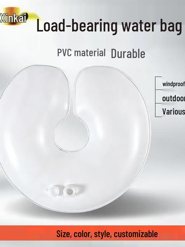 U-förmige Wasserbeutel-Basis für Außen-Sonnenschirme und Fahnen (35CM Durchmesser)