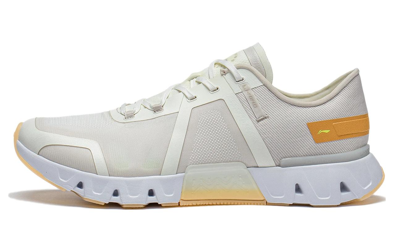 Li Ning Antelope Spirit Training Shoes Women s Low Top Beige/Orange AFVT004-6 37