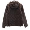 LAVENHAM Made in England Hooded Quilted jacket 6 Brown Women Used