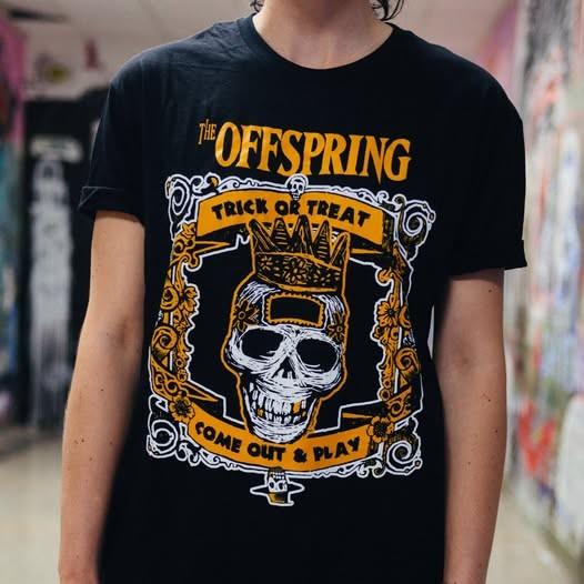 The Offspring Hallow#039s Trick Or Treat 90s Remake Black T shirt NH24362 Unisex T-Shirt S