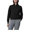 Canada Goose Muskoka Series FW22 Solid Color Casual Half-Zip Pullover High Neck Sweatshirt Women Sweatshirt Black 7404WB-61