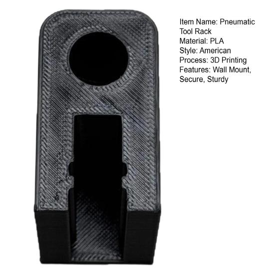 Pneumatisches Werkzeugregal 3D-gedruckter wandmontierter Luftwerkzeug-Hänge-Organizer für Garage Werkstatt Lagerorganisation