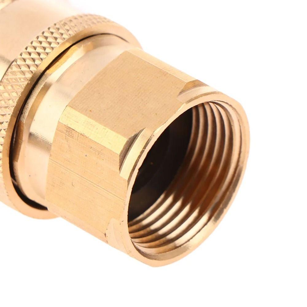 1Set For M22 High Pressure Washer Hose Coupler Quick Connect Kits Water Outlet Set New Pipe Joint