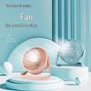 Compact Silent Electric Fan for Home, Office, or Dorm