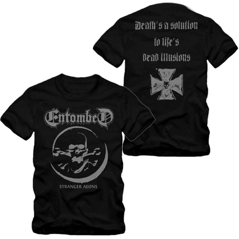 Entombed - Stranger Aeons  Cotton T Shirt Size S-5XL M