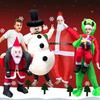 Clothes Christmas Dressing Set Riding Mount Props Performance Clothes Funny Doll Clothes Riding Santa Claus Inflatable