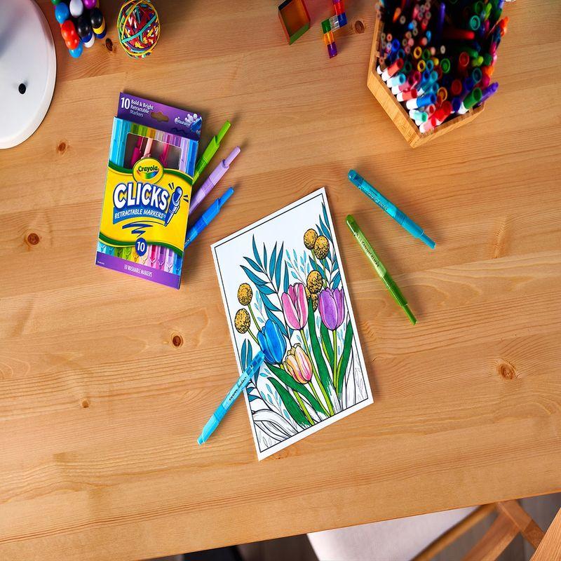 Crayola Clicks Washable Markers 20 Colors