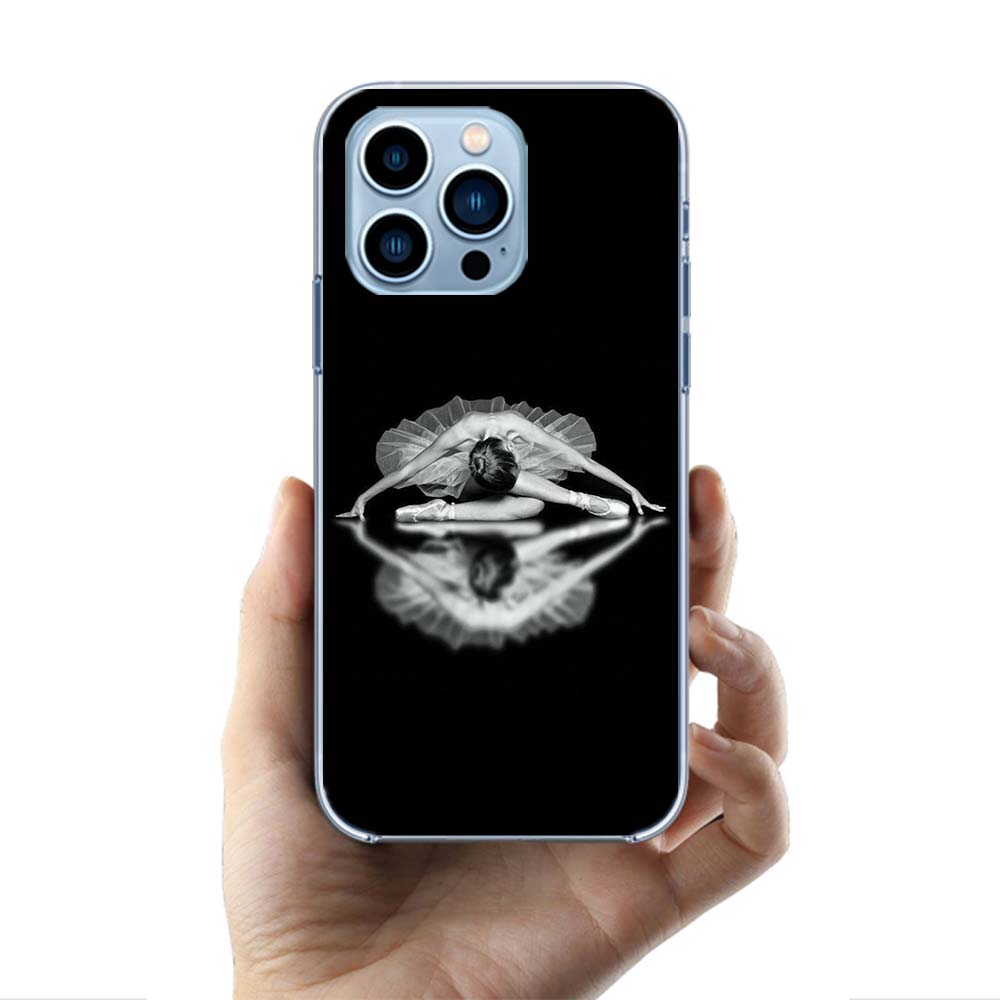 

Ballerina Ballet Dance Girl Cases Phone Case For Iphone 17E 16E 17 Air 16 Pro Max 15 Pro 14 Plus 11 13 12 Mini Cover Cases Compa iPhone 12