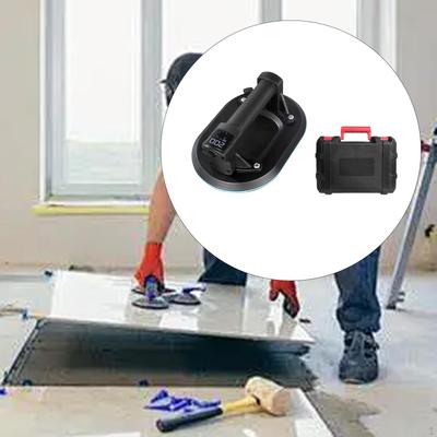 Tile Suction Cup Vacuum Lifter for Tiles Lifting Large Glass Double Layer Rubber Bottom Electric
