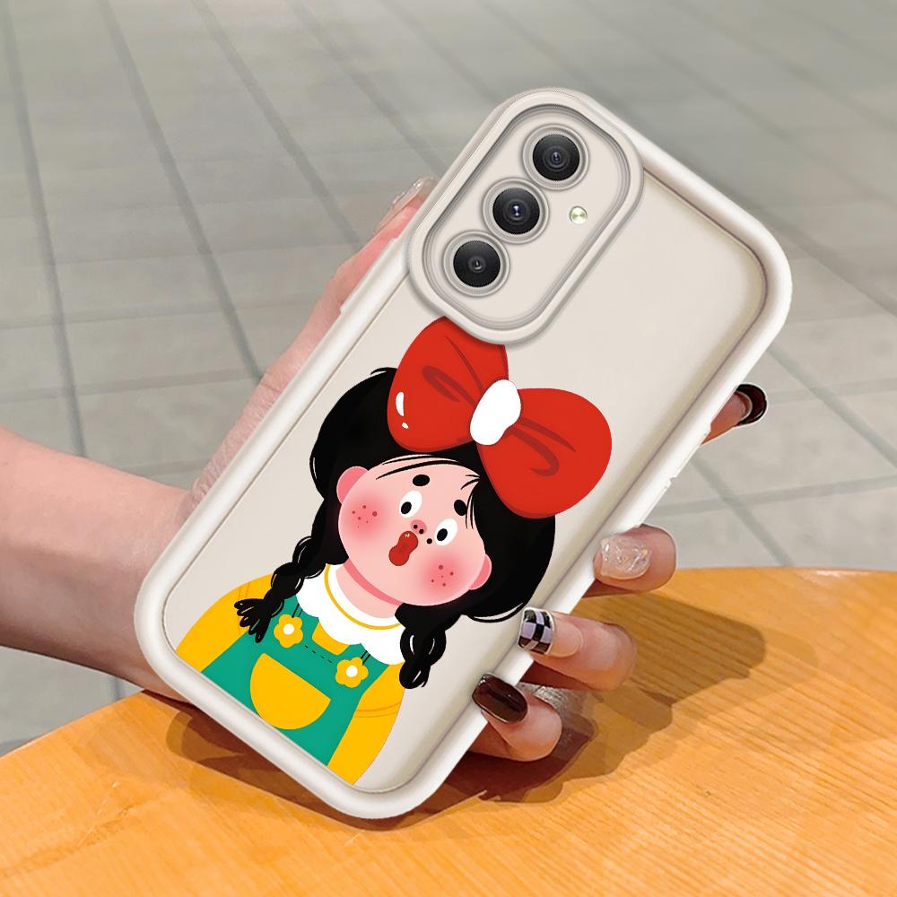 Coque de protection antichoc en silicone souple avec motif de dessin animé pour Huawei Honor Xiaomi Redmi Samsung