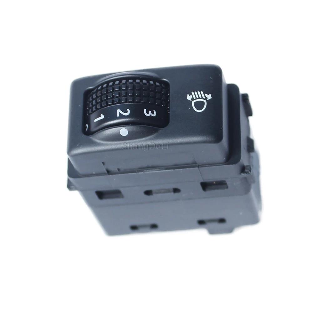 Car Headlight Adjustment Switch Light Button for Nissan Teana Tiida Qashqai Sylphy X-Trail LIVINA 2006-2011 Accessories
