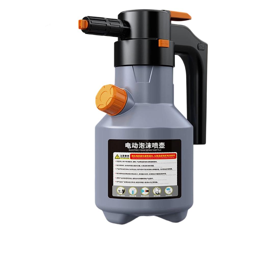 Electric Foam Sprayer with USB Charge, 2L Pressurized Sprayer for Home, Garden and Car Beauty and Cleaning