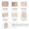 Travel Storage Bags, 7-Piece Packing Cubes Set, Multifunctional Clothes Organizer for Suitcases, Compression Luggage Storage Bags