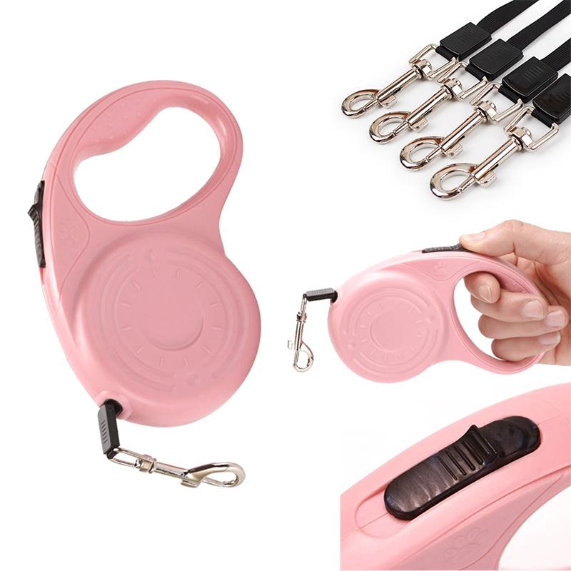 Verstellbare 3m 5m Haustier Hundeleine Automatisch Flexibel Welpen Katzen Leine Verlängerung Laufen Langlebig Zugseil Kleine Hunde Produkte